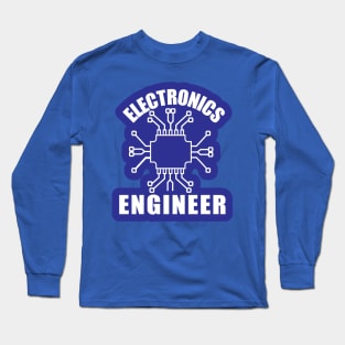 Electronics Engineer CPU Design for Electronics engineer and Technicians Long Sleeve T-Shirt